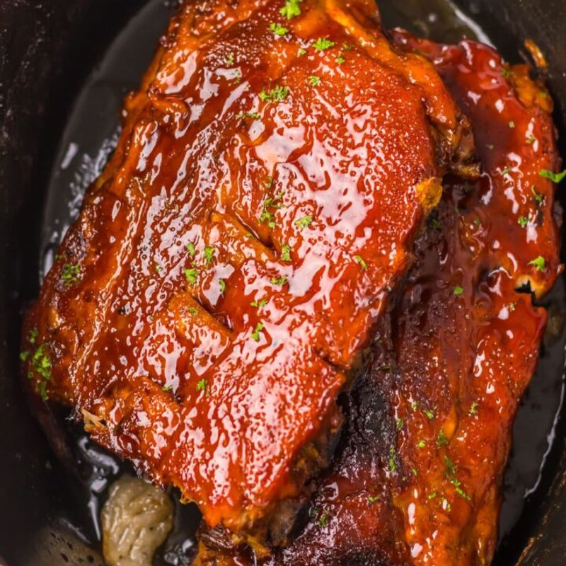Cherry Cola Glazed Ribs