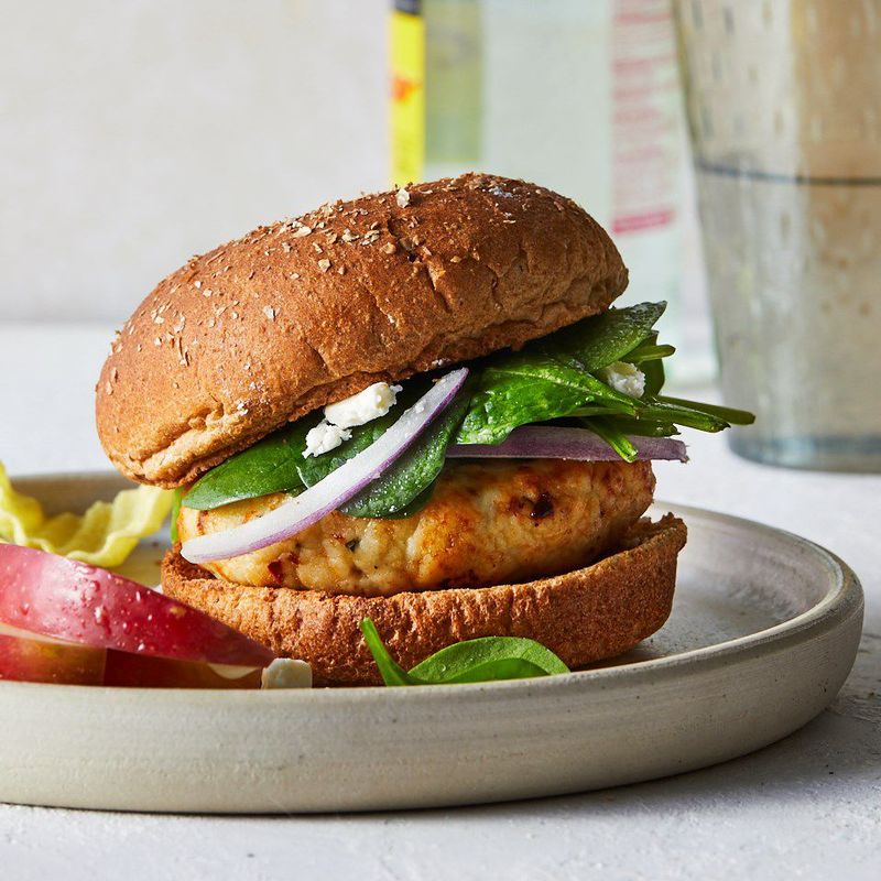 Wegmans – Turkey Patties With Spinach And Feta