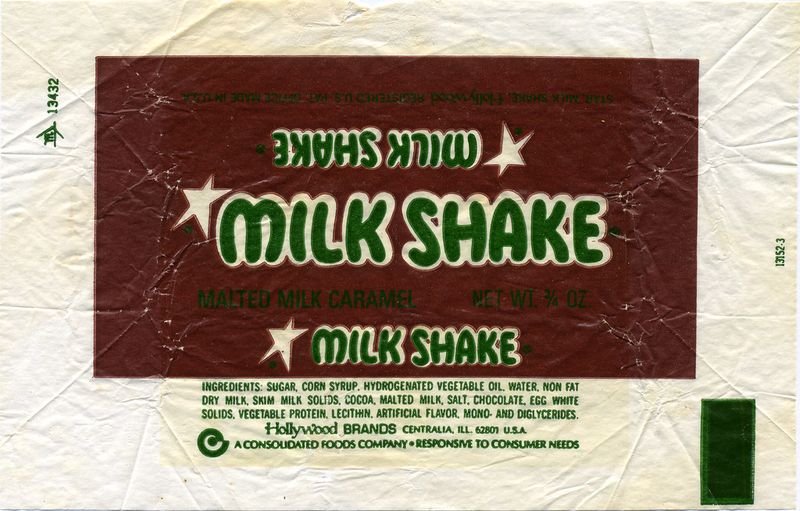 Milkshake Candy Bar