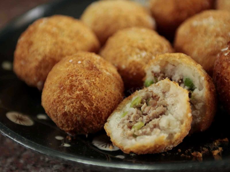 Wu Gok (Taro Dumplings)