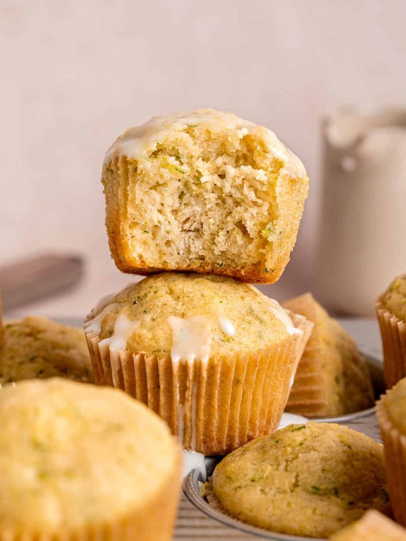 Lemon Zucchini Muffins