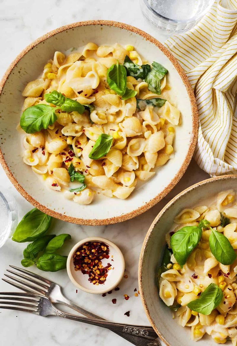 Creamy Corn Pasta