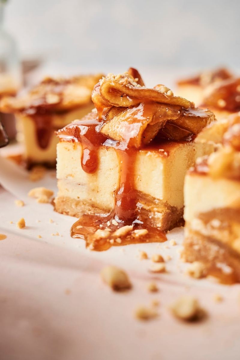 Caramel Apple Cheesecake