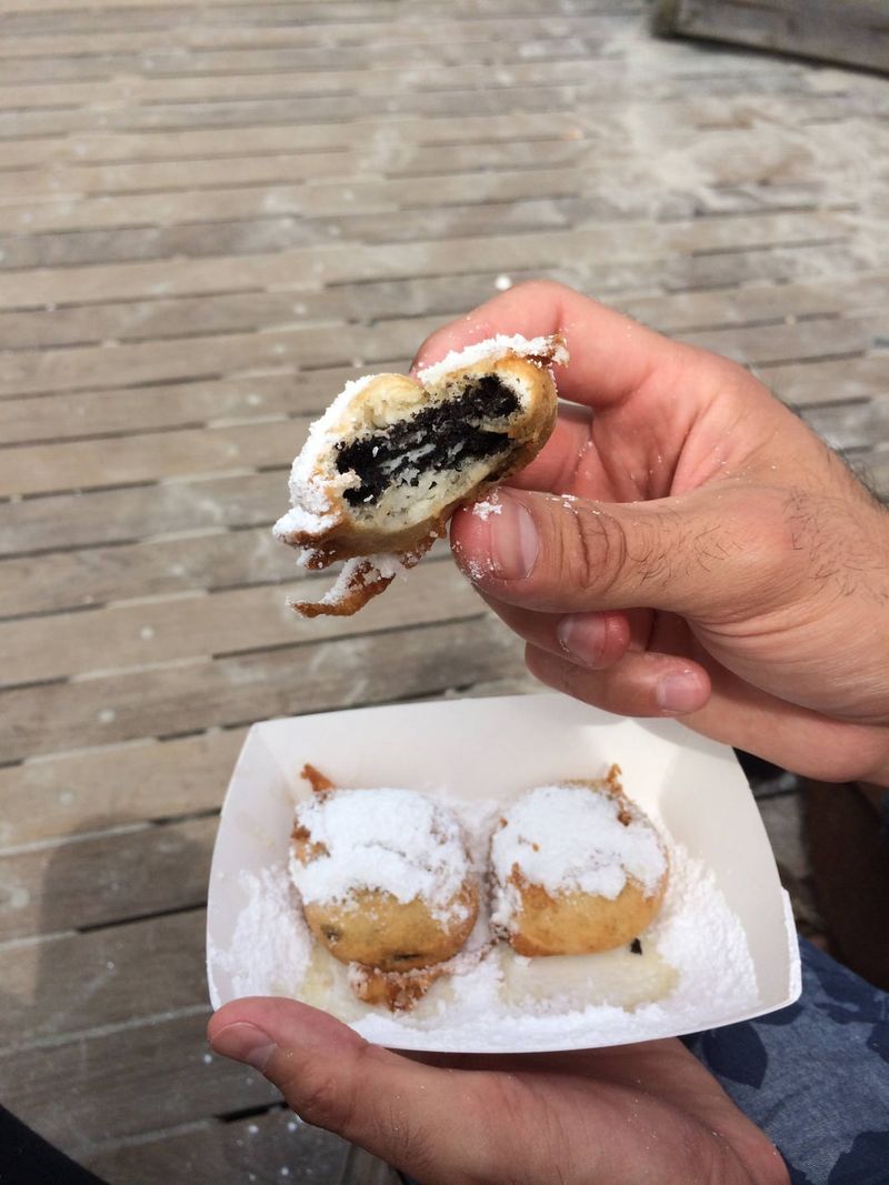 Deep-Fried Oreos