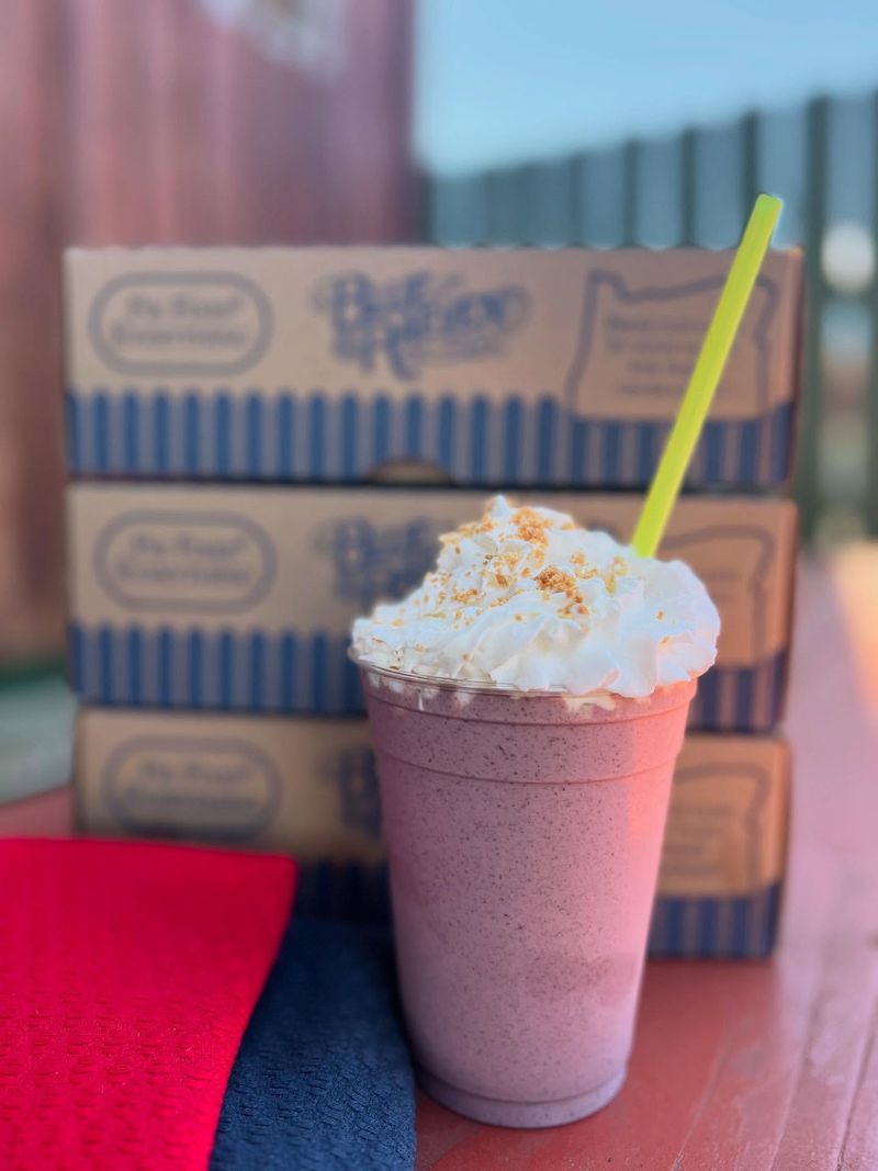 Marionberry Pie Milkshakes