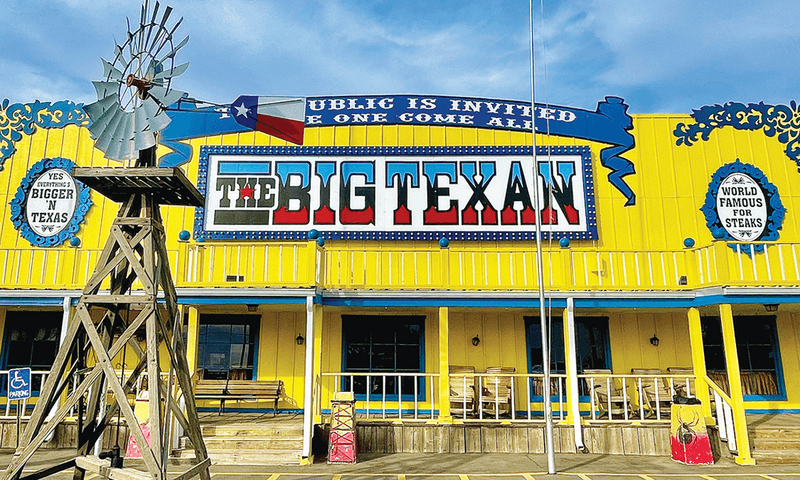 The Big Texan Steak Ranch - Tourist Magnet