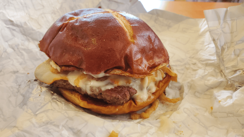 AVOID: Wendy's Pretzel Bacon Pub Burger