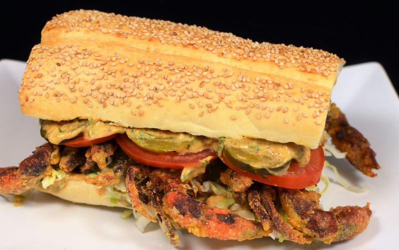 Soft Shell Crab Po'Boy – NOLA Pit Stop, New Orleans
