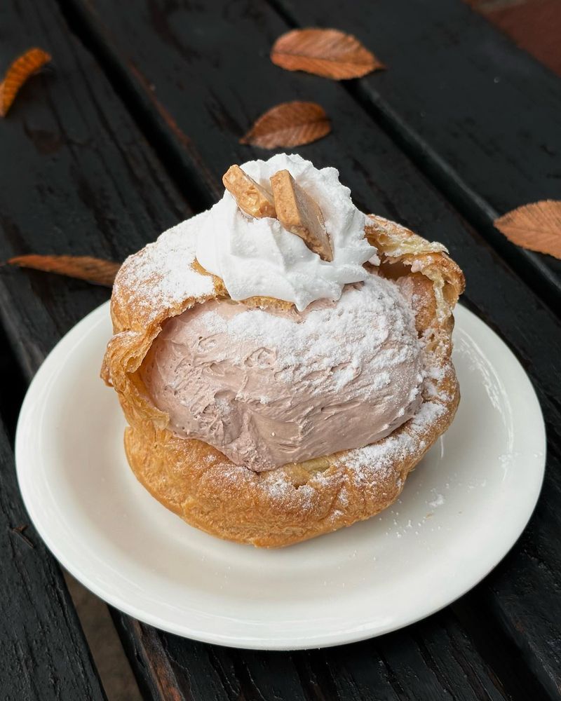 Schmidt's Sausage Haus' Buckeye Cream Puff