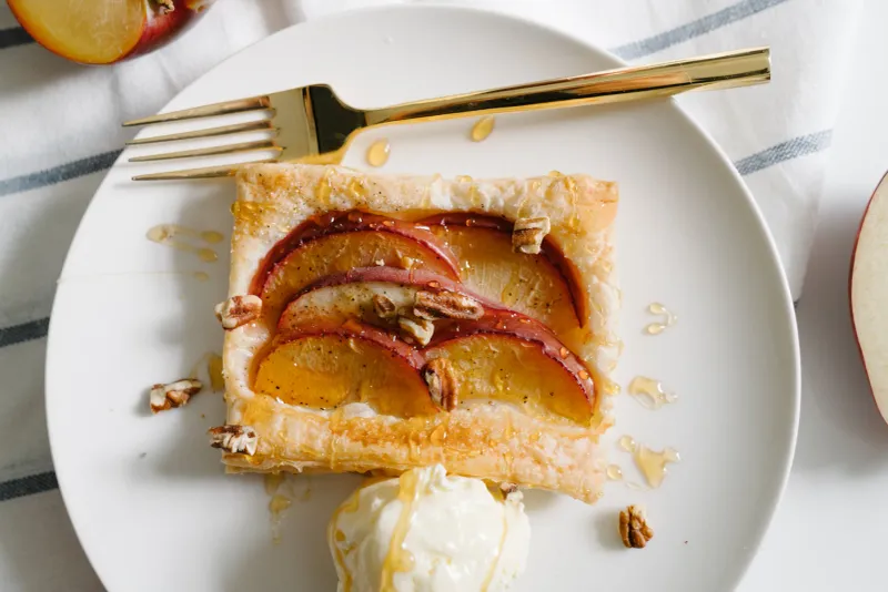 Honey-Glazed Apple Tarts