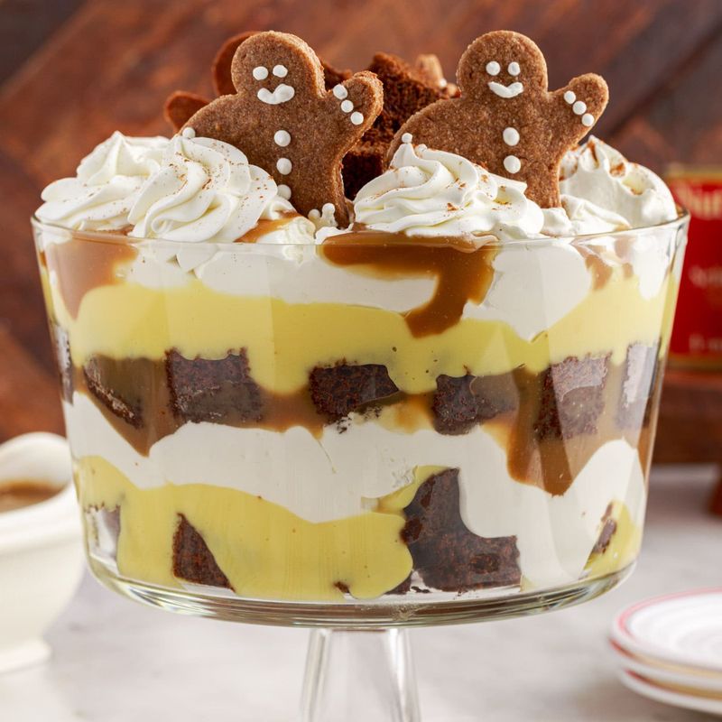 Apple Gingerbread Trifle