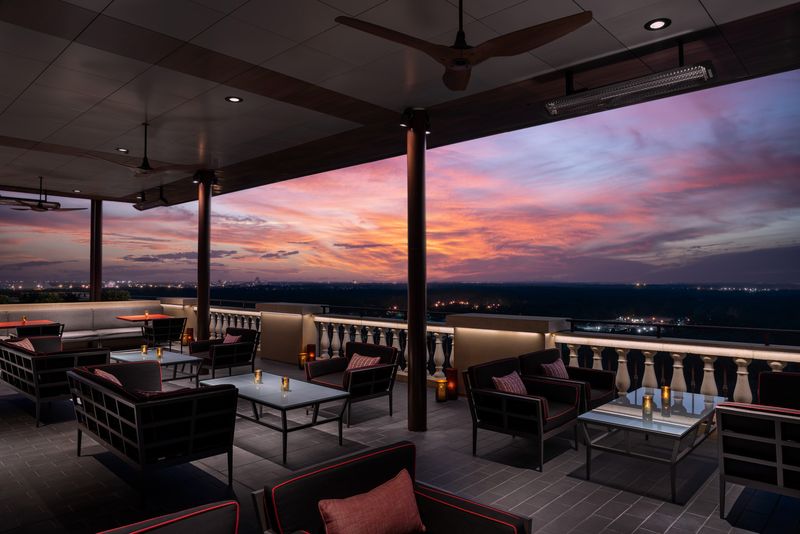 Capa: Rooftop Spanish Flair with Disney Fireworks