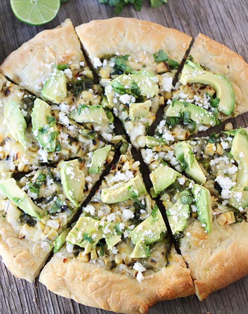 Avocado Pizza