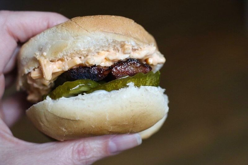 Pimento Cheese And Pickle Sandwich