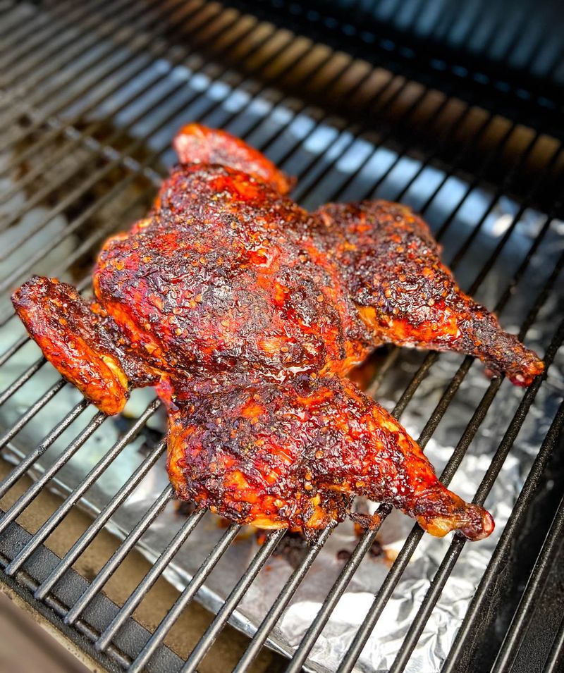 Hickory-Smoked Chicken