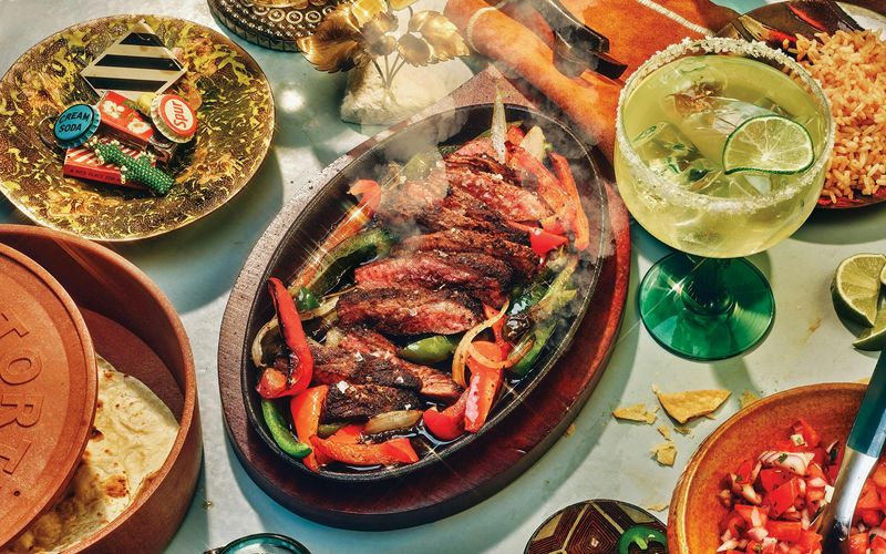Fajita (fuh-HEE-tuh, not fuh-JEE-tuh)