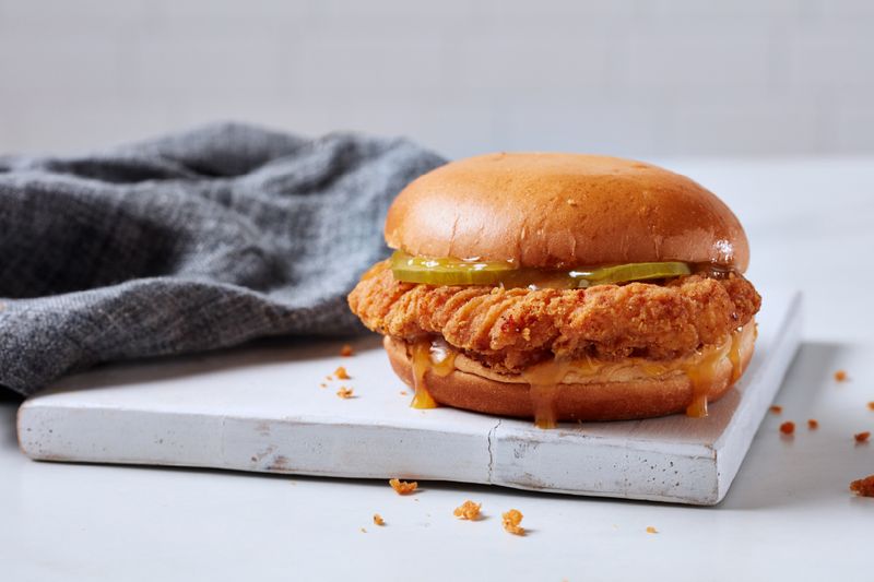 Fried Chicken Sandwich Supreme