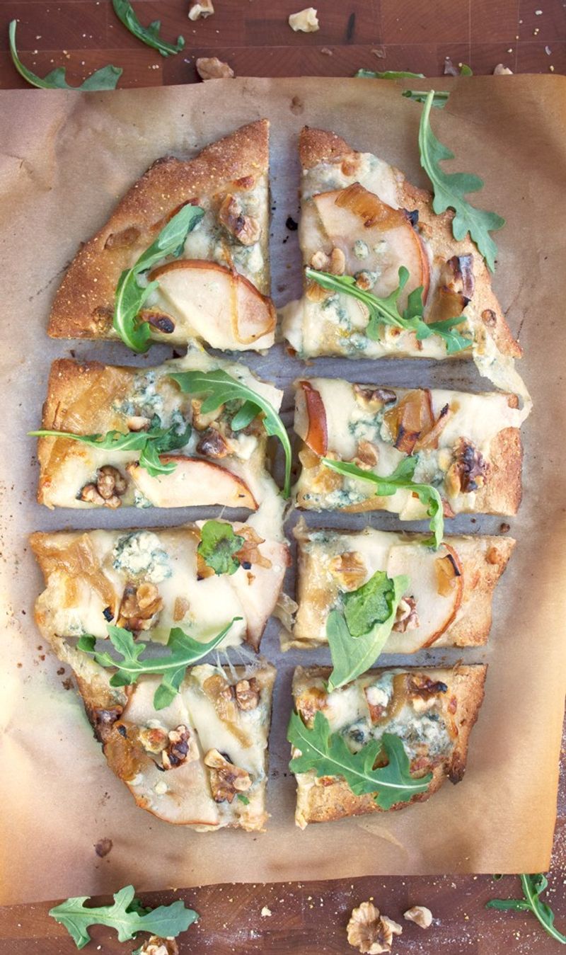 Pear and Blue Cheese Pizza