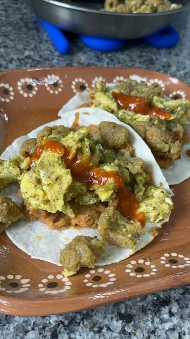 Chicharrones & Eggs