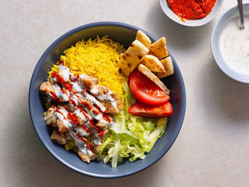 Halal Cart Chicken Over Rice