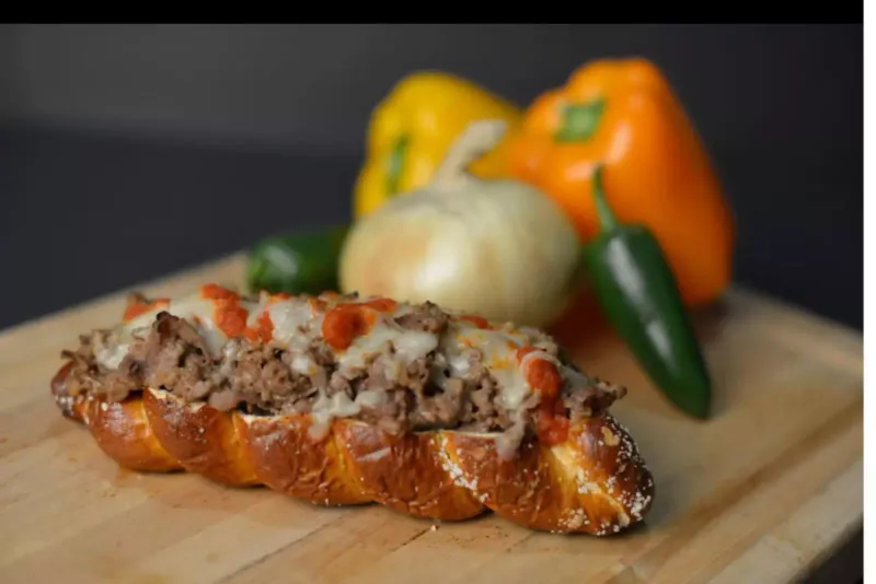 Jersey-Style Cheesesteak