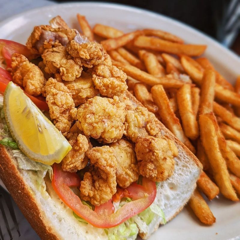 Shrimp Poboy – T & C Gas Stop, Lafayette