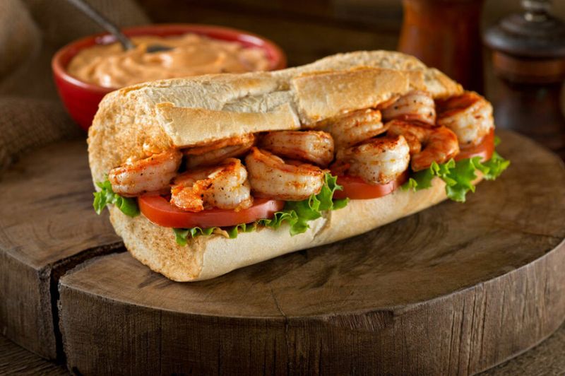 Shrimp Remoulade Sandwich
