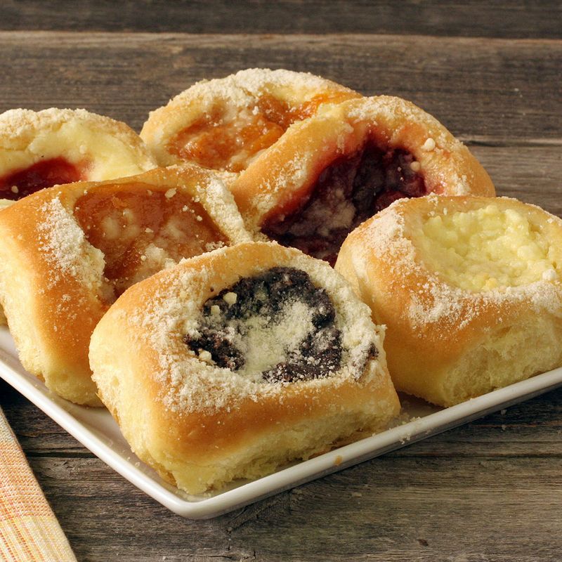 Kolache (koh-LAH-chee, not kuh-LAH-chee)