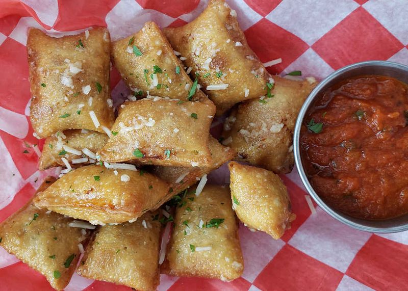 Deep-Fried Pizza Rolls