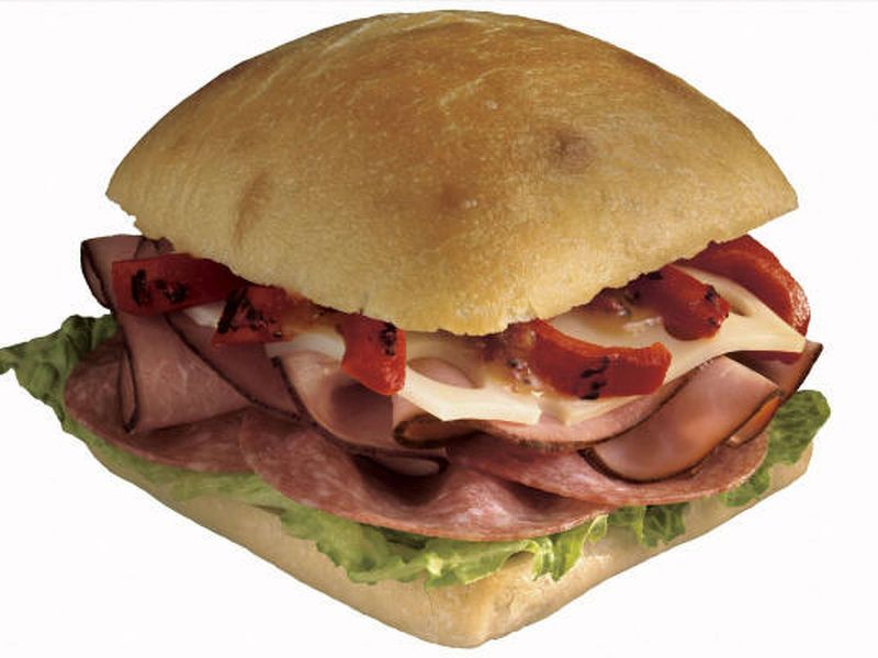 Wendy's Frescata Deli Sandwiches