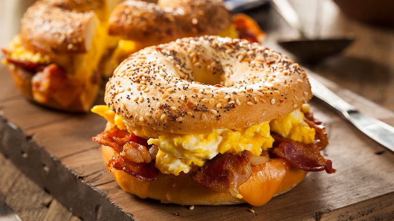 McDonald's Triple-Stack Breakfast Sandwiches