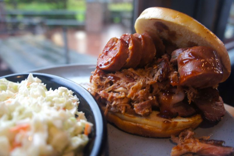 Sonny's BBQ Pork Sandwich