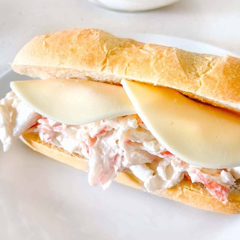 Subway Seafood & Crab Sub