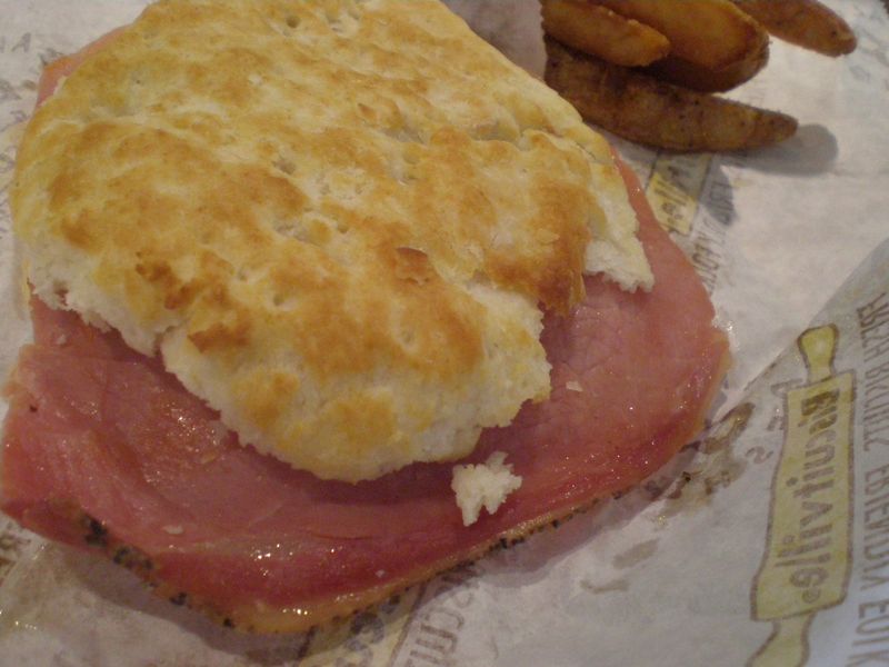CRAVE: Biscuitville Country Ham Biscuit