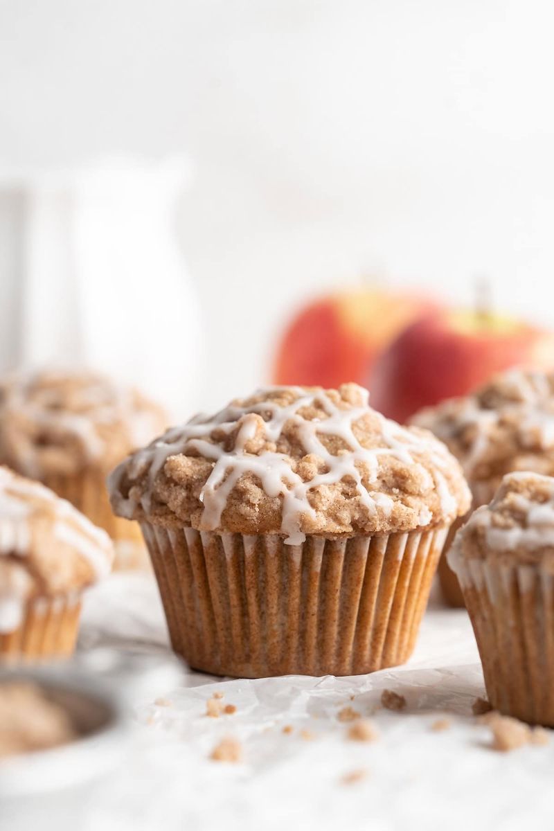Apple Cinnamon Streusel Muffins