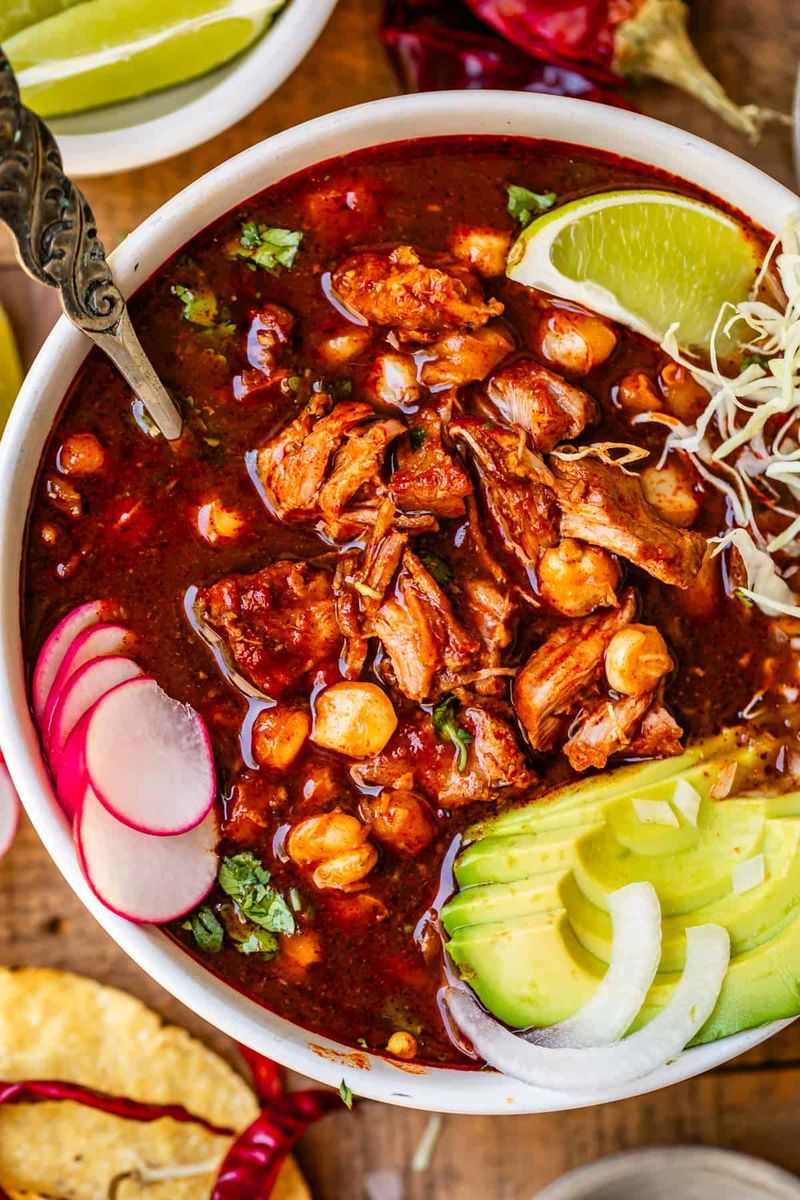 Pozole (poh-SOH-leh, not poh-ZOH-lee)