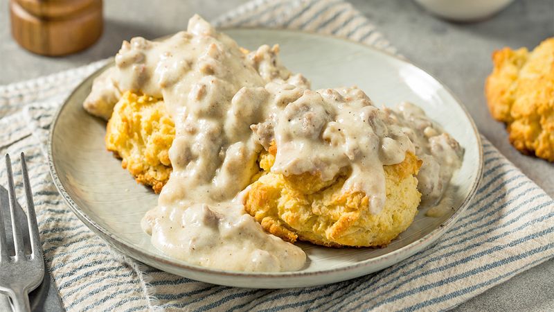 Biscuits with Gravy