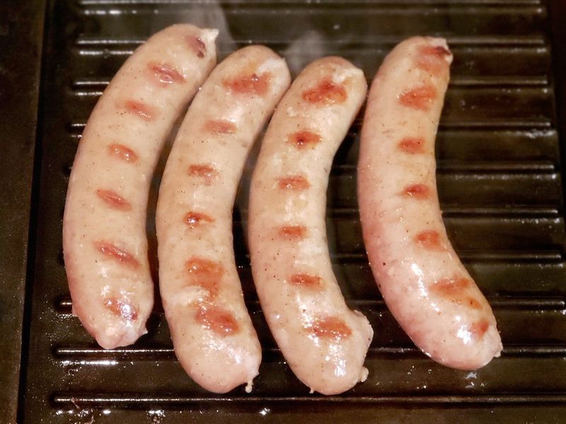 Cheddar Bratwursts