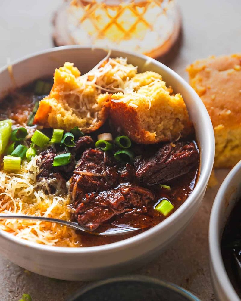 Texas Red Chili: No Beans Allowed