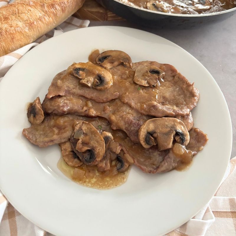 Veal Marsala Guilt Trip