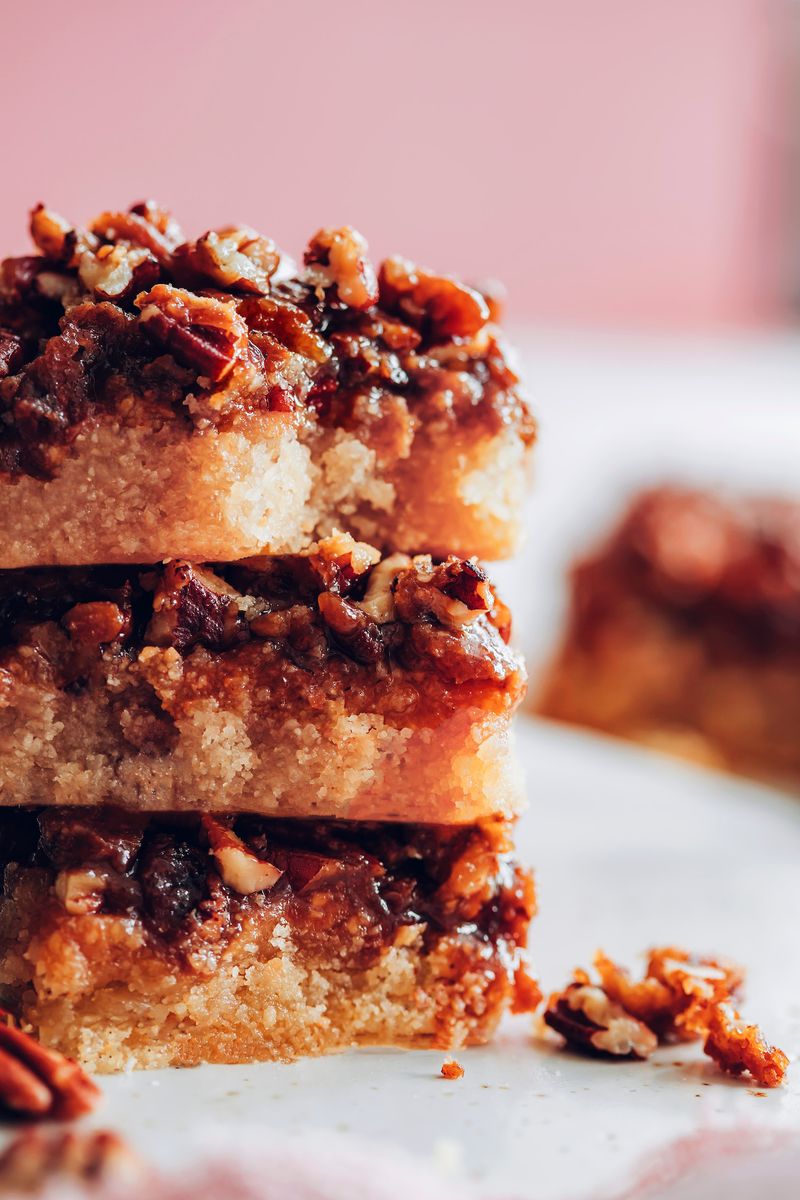 Roasted Pecan Pie Bars