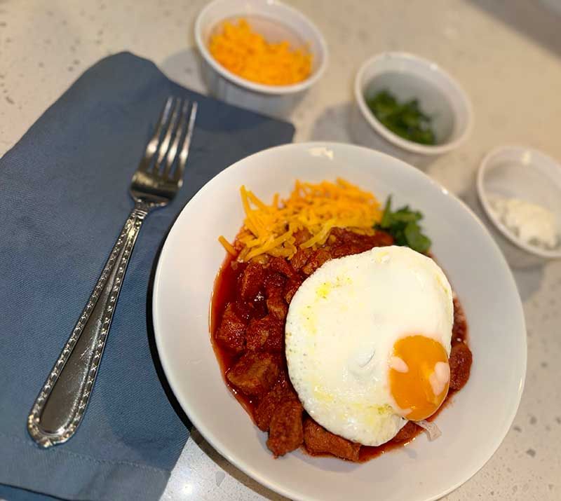 Carne Adovada & Eggs