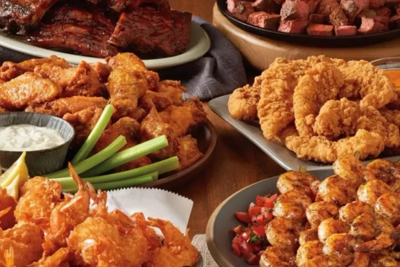 Bloomin' Fried Shrimp