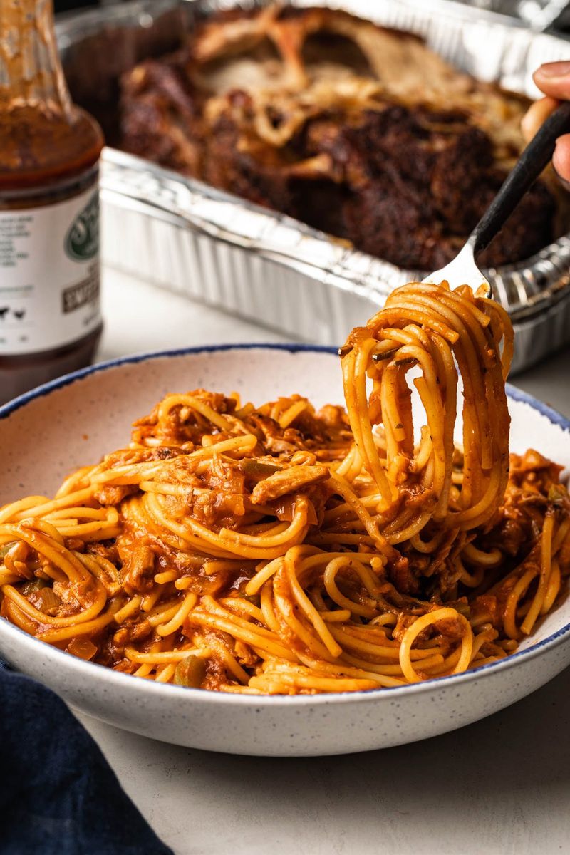 Barbecue Spaghetti