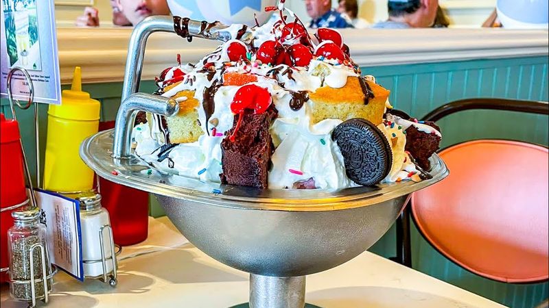 Kitchen Sink Sundae at Beaches & Cream