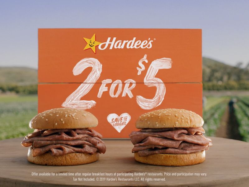 Hardee's Roast Beef Sandwich