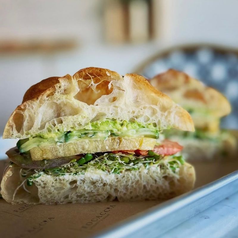 Focaccia Sandwich + Bakery 
