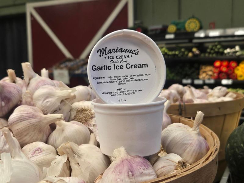 Garlic Ice Cream