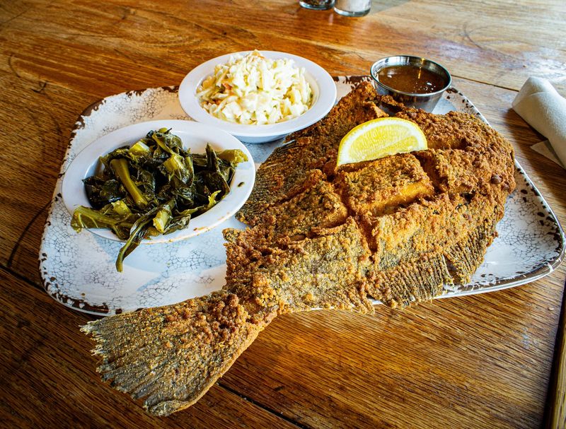 Fried Flounder Plate – The Whole Fish Experience