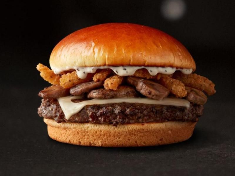 Mushroom Swiss Burger – McDonald's
